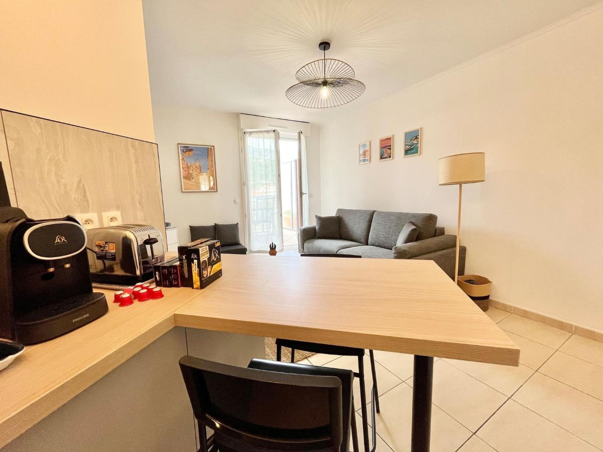 'La Villa Melanie' Neuf, Equipe, Terrasse, Centre Ментона Экстерьер фото